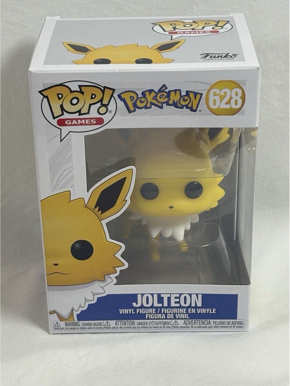 Funko Pop! Vinyl: Pop! Games Pokémon - Jolteon #628 Vinyl Figure
